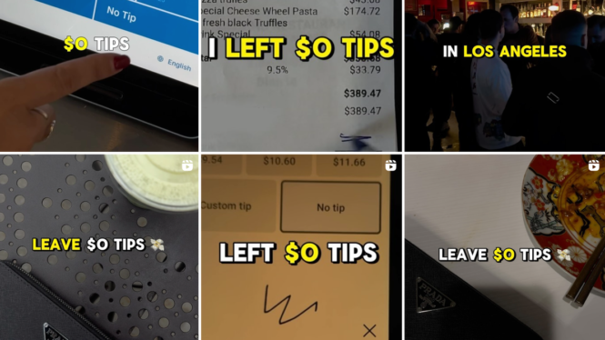 This L.A. Influencer’s Whole Gimmick Is Not Tipping Service Workers
