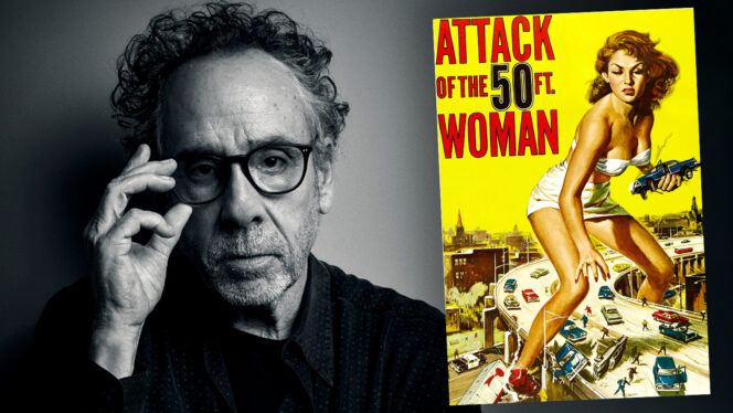 Tim Burton Will Direct Gillian Flynn-Penned Attack of the 50 Foot Woman
