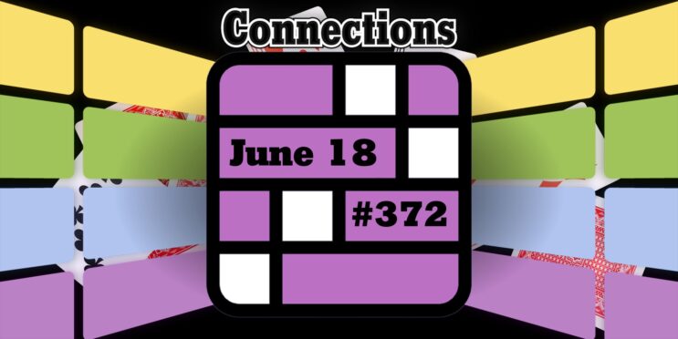 Today’s Connections Hints & Answers For June 20, 2024 (Puzzle #374)