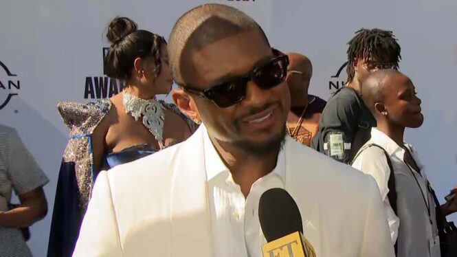 Usher Accepts Lifetime Achievement Award at 2024 BET Awards, But Speech’s Audio Kept Cutting Out