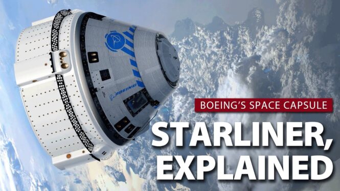 Watch the Starliner spacecraft feature in its own aurora video