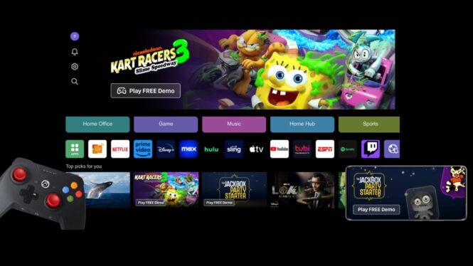 Who lives in a smart TV made by LG? SpongeBob SquarePants!