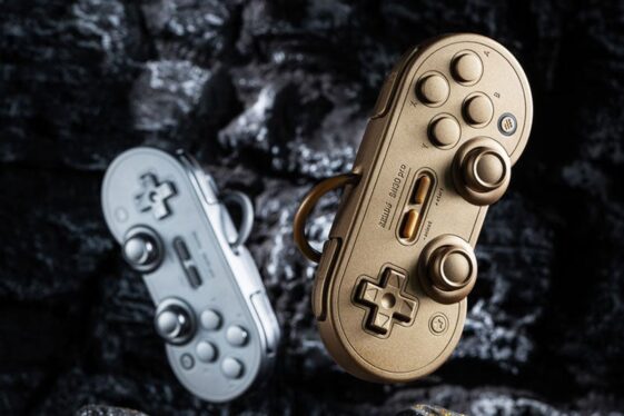 8BitDo marks its 11th anniversary with gold and silver metal controllers