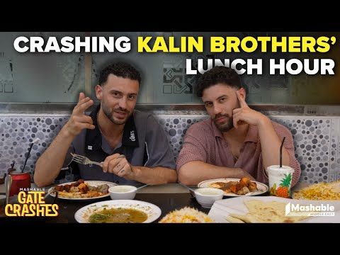 Kalin Brothers Trying Desi Cuisine In Dubai | Mashable Gatecrashes EP 7