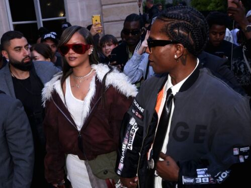  A$AP Rocky Poses With Son RZA for Rihanna’s Savage X Fenty Campaign