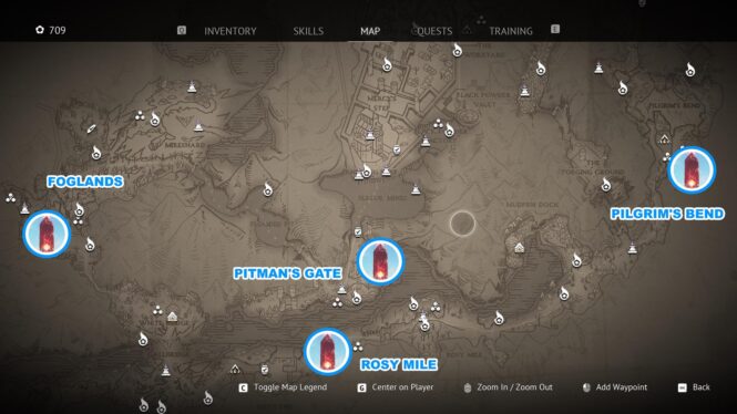 All Inaya Shrines and health upgrades locations in Flintlock: The Siege of Dawn