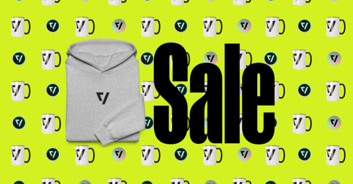 All Verge shirts, sweatshirts, mugs, and stickers are 30 percent off today
