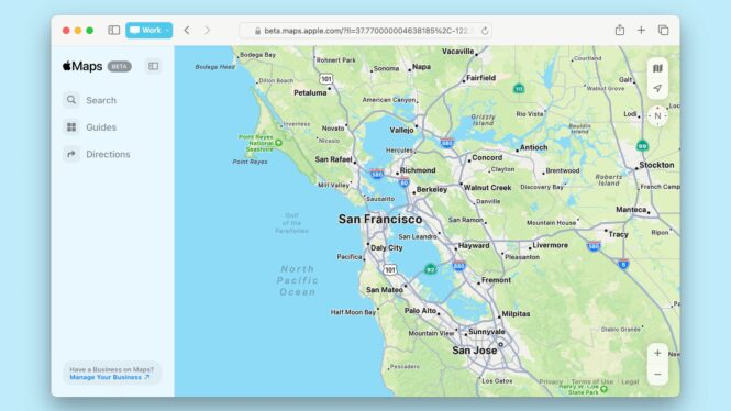 Apple Maps launches on the web to take on Google