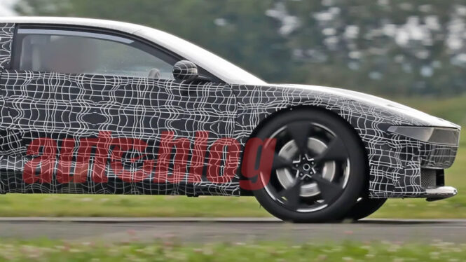 BMW Neue Klasse EV Coupe caught testing in new spy photos