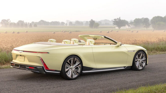 Cadillac Sollei is a striking electric convertible. It’s also just a concept for now