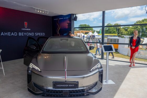 Chinese automakers try to win over British car fans at Goodwood