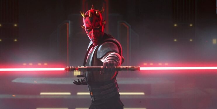 Darth Maul Redefines His Double-Bladed Lightsaber by Proving EXACTLY What He Can Do Without It