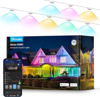 Decorate your home for any season: Govee permanent outdoor lights deal