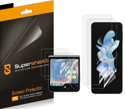 Does the Samsung Galaxy Z Flip 6 come with a screen protector?