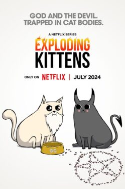 Exploding Kittens Review: Tom Ellis’ Godly Cattitude Is A Winner In Easter-Egg Heavy Netflix Animation