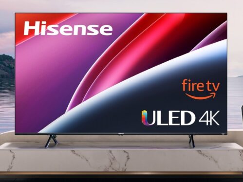 Grab a Hisense 50-inch QLED 4K TV for an all-time low price