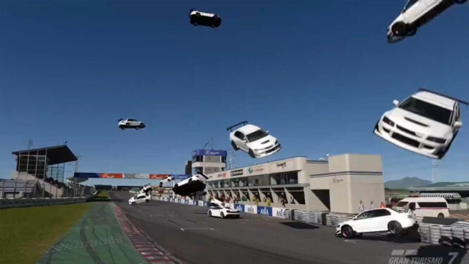 Gran Turismo 7’s latest update has caused some unintended wackiness