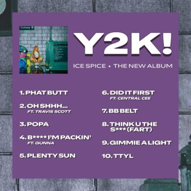 Ice Spice Unveils ‘Y2K!’ Tracklist, Featuring Travis Scott, Gunna & Central Cee