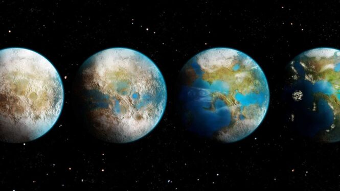 If alien terraforming emits greenhouse gases, our telescopes could detect it