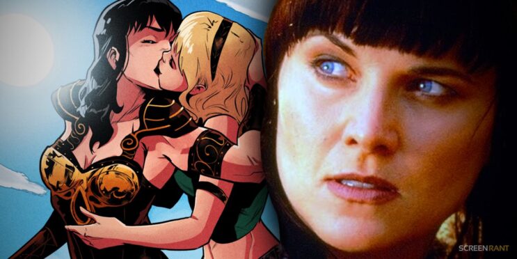 It Took 24 Years, But Xena & Gabrielle’s Romance Was Confirmed with One Kiss