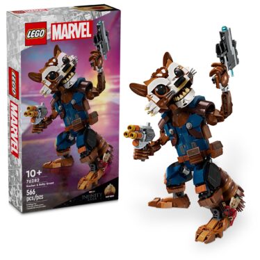 Lego Marvel Rocket and Baby Groot review