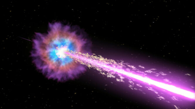 NASA’s Fermi Finds New Feature in Brightest Gamma-Ray Burst Yet Seen