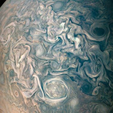 NASA’s Juno Mission Captures the Colorful and Chaotic Clouds of Jupiter