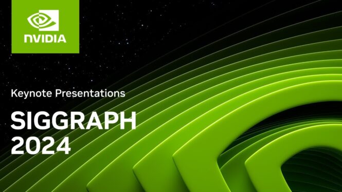 Nvidia and Meta CEOs Talk Generative AI at Siggraph 2024 video