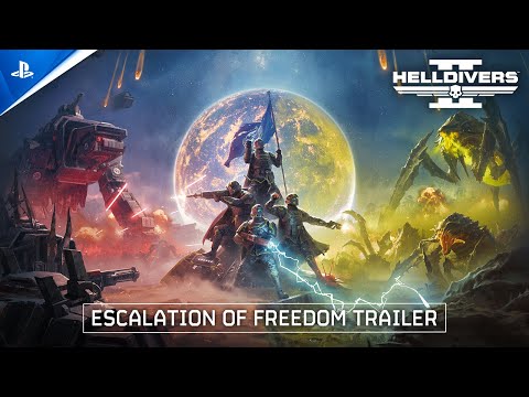 Helldivers 2 – Escalation of Freedom Announcement Trailer | PS5 & PC Games
