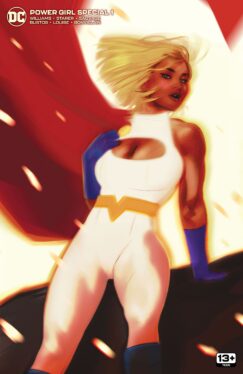 Power Girl Takes the Man of Steel’s Place as DC’s Beefiest Kryptonian in Official Art