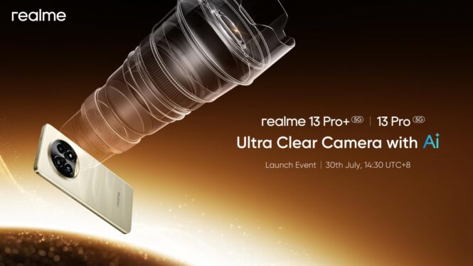Realme 13 Pro and Pro+’s launch date announced