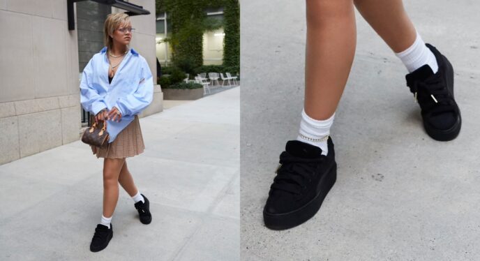 Rihanna Shows Off FENTY x PUMA Creeper Phatty ‘In Session’ Sneakers: Shop the Look
