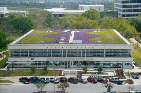 Sky High Sustainability: NASA Johnson’s Pocket Prairie Flourishes Atop Building 12