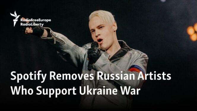 Spotify Removes Music by Russian Artists Supportive of Ukraine Invasion