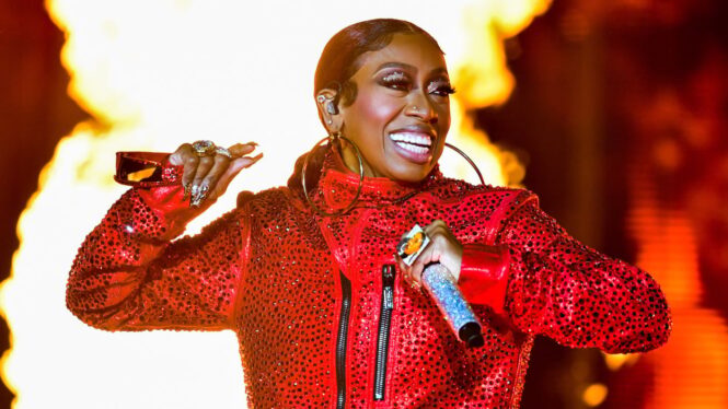 The first hip-hop song beamed into space? Congrats Missy Elliott.