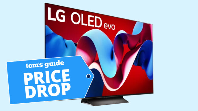 The LG C4 OLED TV has a $700 discount during 4th of July sales