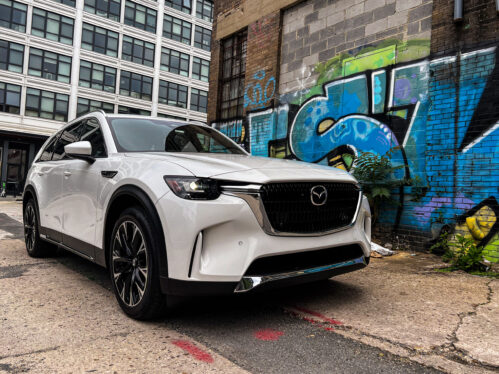 The Mazda CX-90 PHEV gives luxury car vibes for a mainstream price