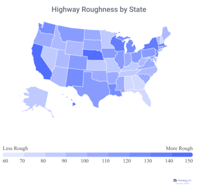 These states have the roughest roads in the country