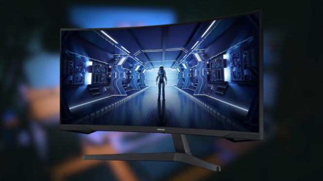 This curved gaming monitor from Samsung is 45% off for Prime Day