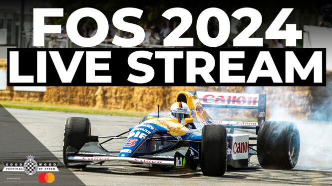 Watch the 2024 Goodwood Festival of Speed livestream right here