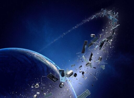 Watch this first-ever flyaround of a huge piece of space junk