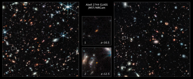 Webb confirms: Big, bright galaxies formed shortly after the Big Bang