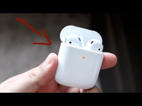 Why is my AirPods case flashing orange and how to fix it