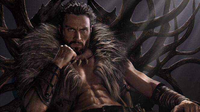 Aaron Taylor-Johnson goes on a bloody rampage in ‘Kraven the Hunter’ trailer