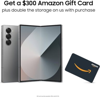 Amazon has a unique promotion for the Samsung Galaxy Z Fold 6