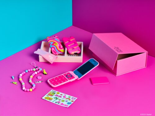 Barbie Phone by HMD: An All-Pink Glittery Dumb Phone That Flips