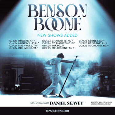 Benson Boone Expands Tour, Adds New Dates Across the Country