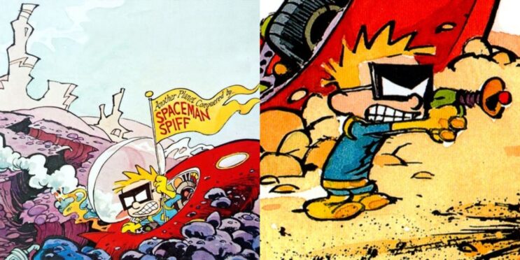 Calvin and Hobbes’ 10 Best Spaceman Spiff Comics