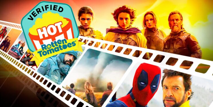 Dune 2 & 18 Other 2024 Movies That Are Now Verified “Hot” On Rotten Tomatoes