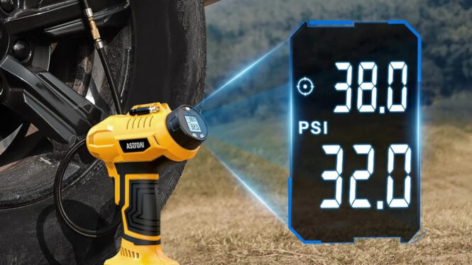 Get a cordless AstroAI tire inflator for a huge 41% off today on Amazon